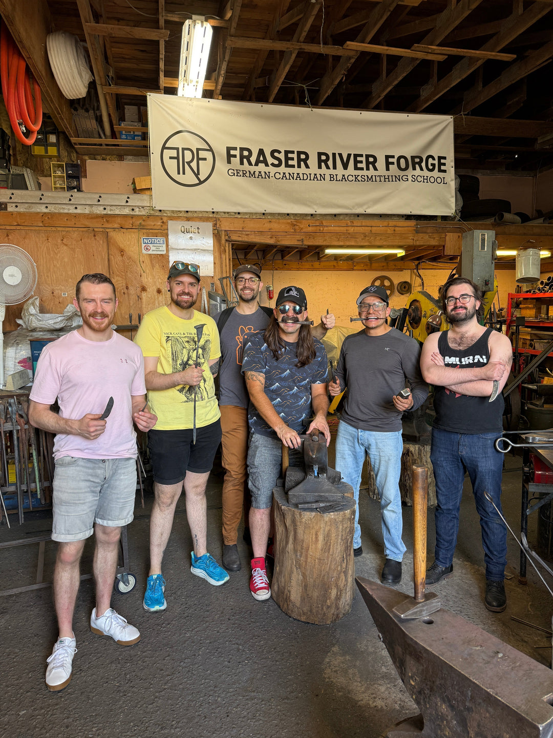 Make Your Bachelor Party Unforgettable With a Private Blacksmithing Experience at Fraser River Forge