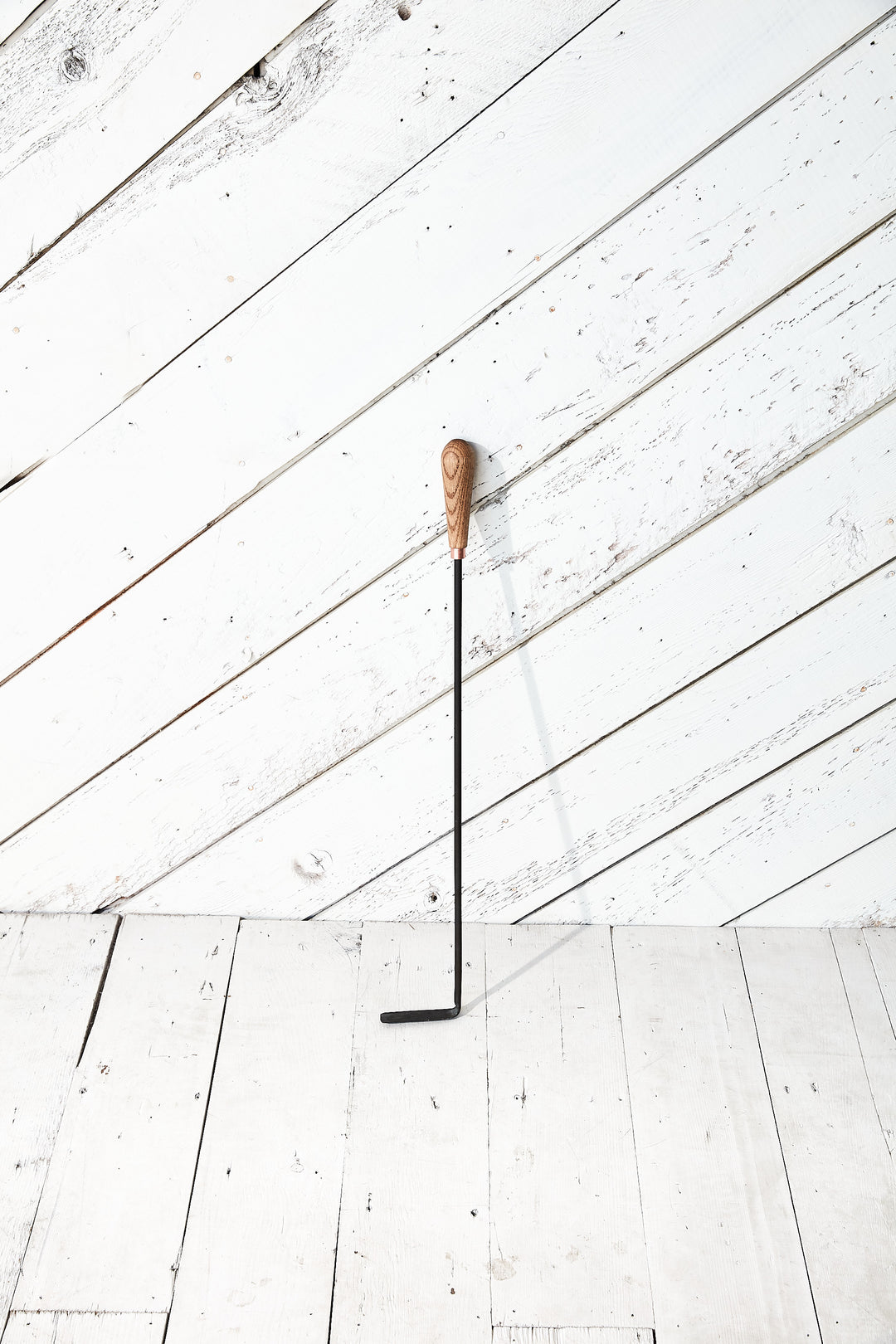 Oak and Copper Fire Rake
