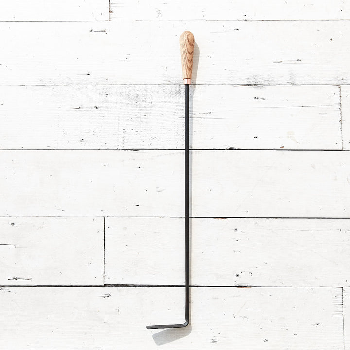 Oak and Copper Fire Rake