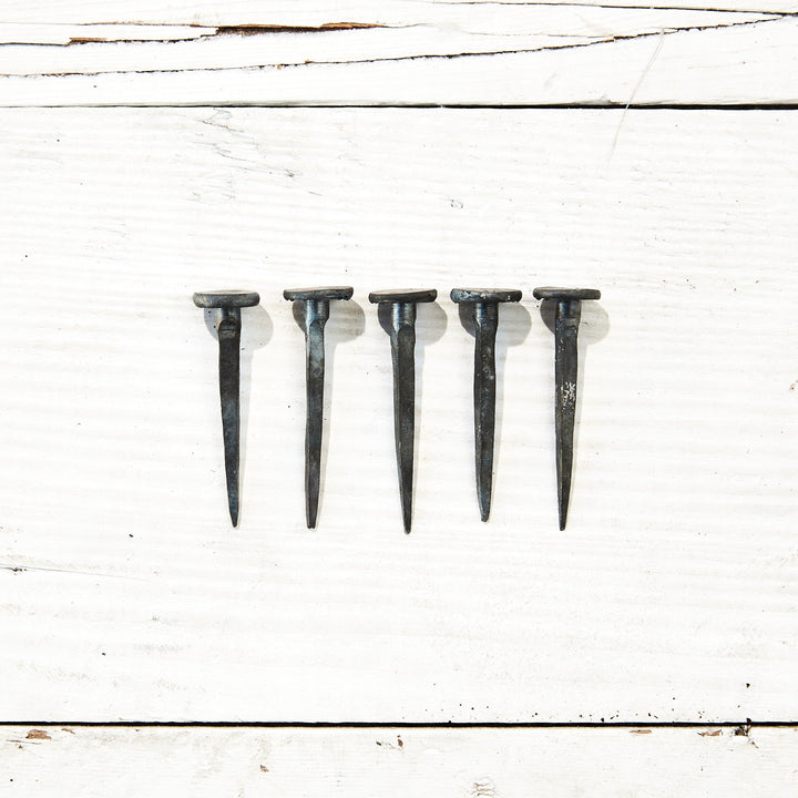 5 x Forged Square Nails