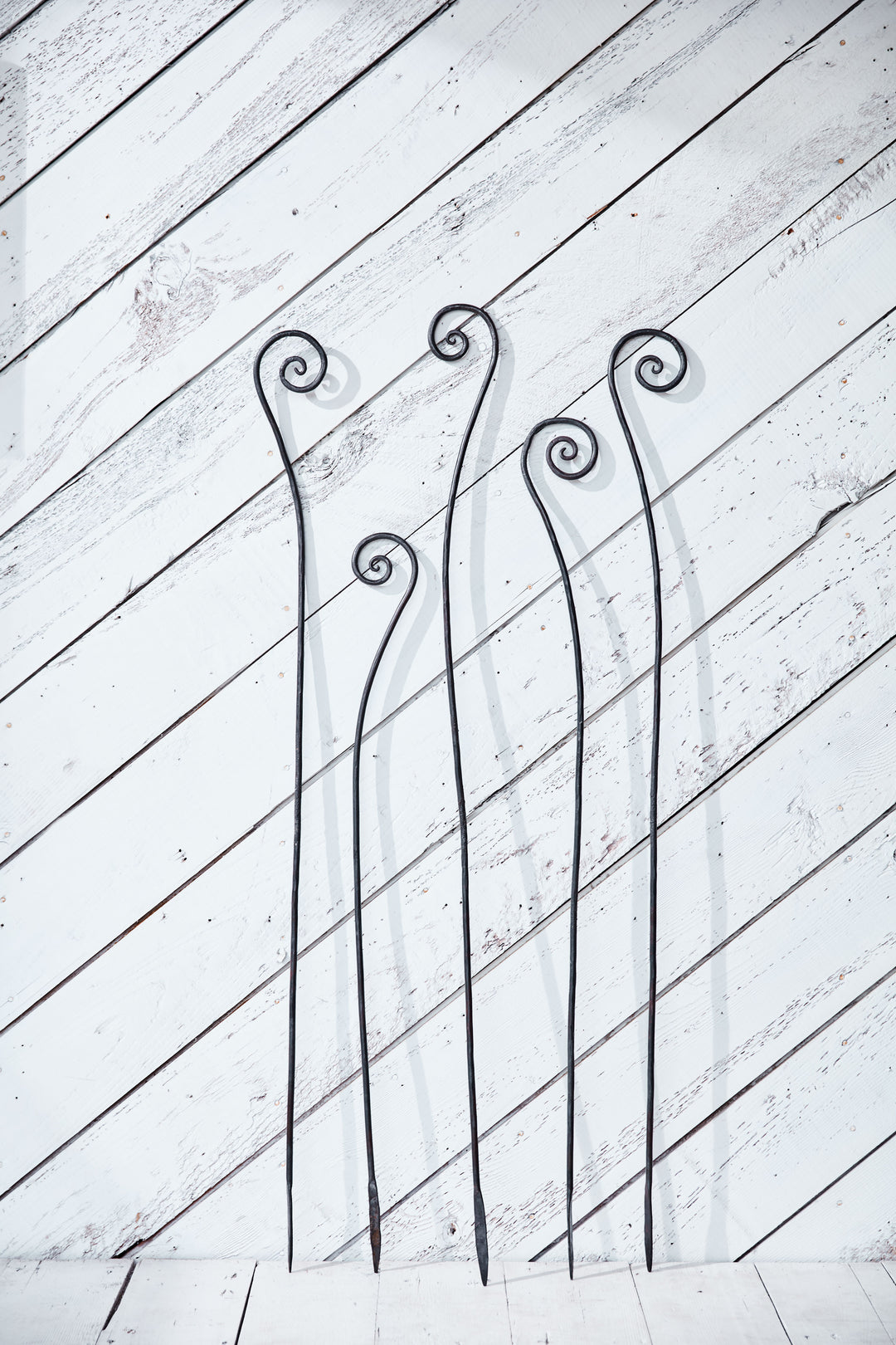 Fiddlehead Garden Stakes