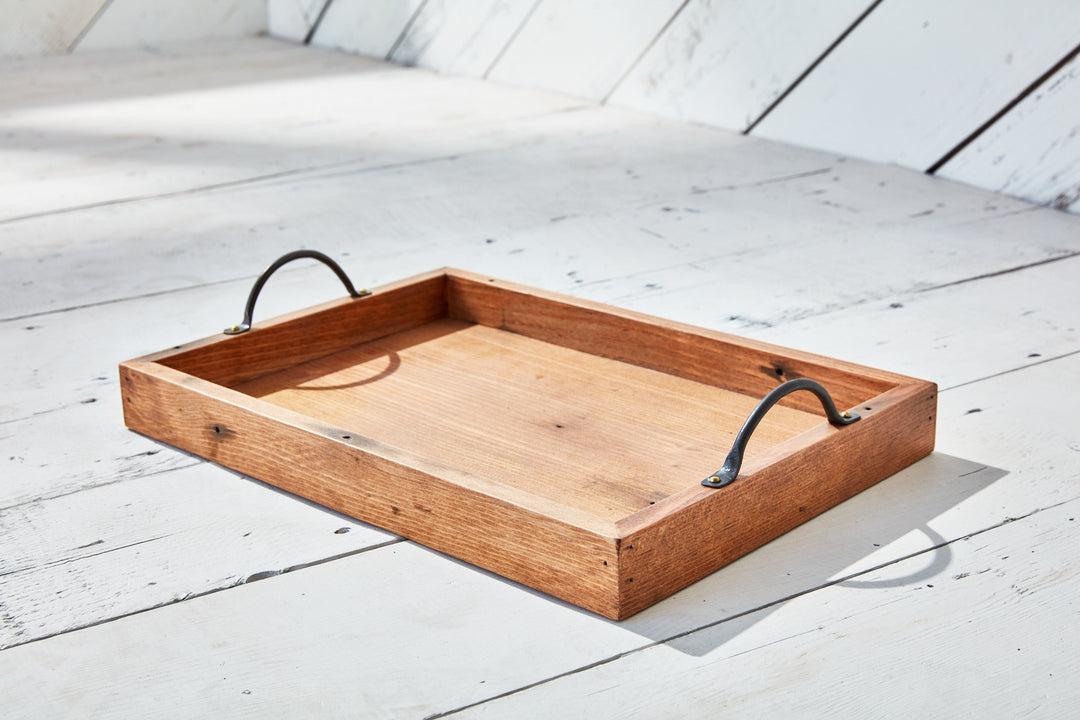 Fir &amp; Iron Serving Tray