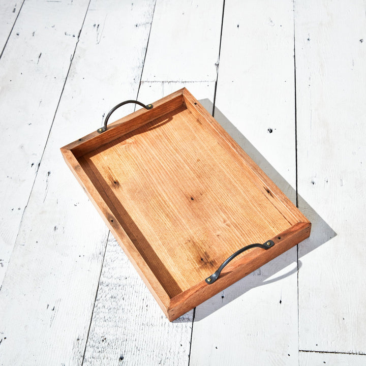 Fir &amp; Iron Serving Tray
